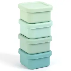 JUST HOME COLLECTION - Set 4 Contenedores de Alimento Silicona 100 ml