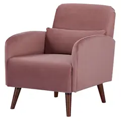 JUST HOME COLLECTION - Poltrona 1 cuerpo Liverpool 63x78.5x87 cm Rosado