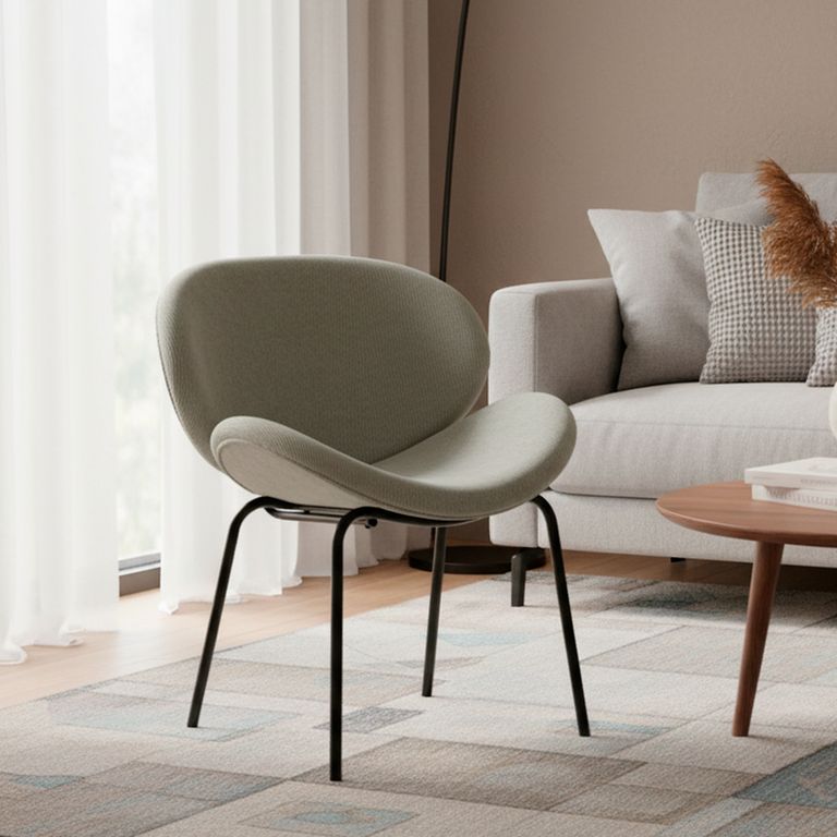 Poltrona 1 cuerpo Bogarte 62x62x76 cm Gris