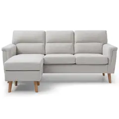 JUST HOME COLLECTION - Sofá 3 cuerpos Avery 197.5x92x135 cm Beige