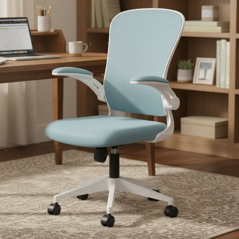 Silla Escritorio Ejecutiva Azul