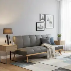 JUST HOME COLLECTION - Futón Madan Gris 175x85x77 cm