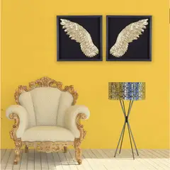 JUST HOME COLLECTION - Cuadro Golden Wing 60x60 cm