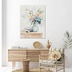 JUST HOME COLLECTION - Cuadro Florero cielo 60x80 cm