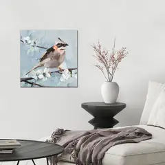 JUST HOME COLLECTION - Cuadro Pajarito 40x40 cm