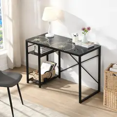 JUST HOME COLLECTION - Escritorio XJH-1501BK Negro 50x76x50 cm