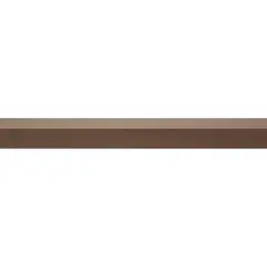 HOLZTEK - Cubierta lateral 45 mm Café 4.5x290 cm