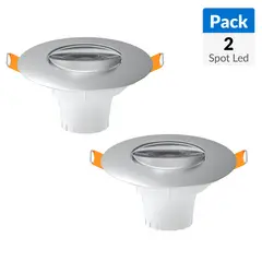 DAIRU - Spot Led Empotrado Plástico Blanco 5 W