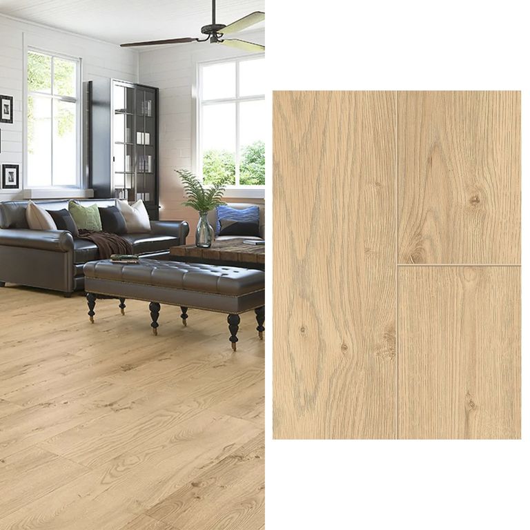 Piso laminado 8 mm Alpes Café claro 3.88 m2