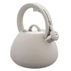 JUST HOME COLLECTION - Tetera 2.8 l Acero Inoxidable Taupe