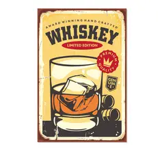 JUST HOME COLLECTION - Lamina Whiskey 20x30 cm