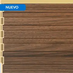 HOLZTEK - Wall Panel Wpc 16x240 cm Café Oscuro 0.39 m2