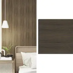 HOLZTEK - Wall Panel Micro 30x240 cm Café Oscuro 0.72 m2