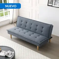 JUST HOME COLLECTION - Futón Magnus Azul 181x91x85 cm