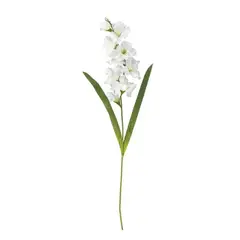 JUST HOME COLLECTION - Vara Gladiolo Artificial 100 cm Blanco