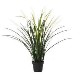 JUST HOME COLLECTION - Planta Artificial Pasto 50 cm Verde