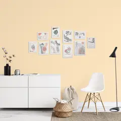 JUST HOME COLLECTION - Set de 10 marcos 25.5x34.4 cm Blanco MDF