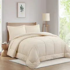 JUST HOME COLLECTION - Plumón Sherpa Beige King
