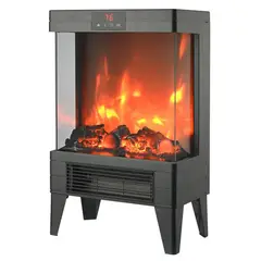 WURDEN - Chimenea Aire Forzado 2000 W Negro
