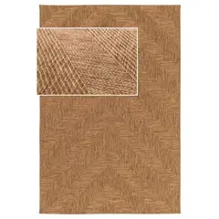 JUST HOME COLLECTION - Alfombra Jack 120x170 cm Polipropileno Café