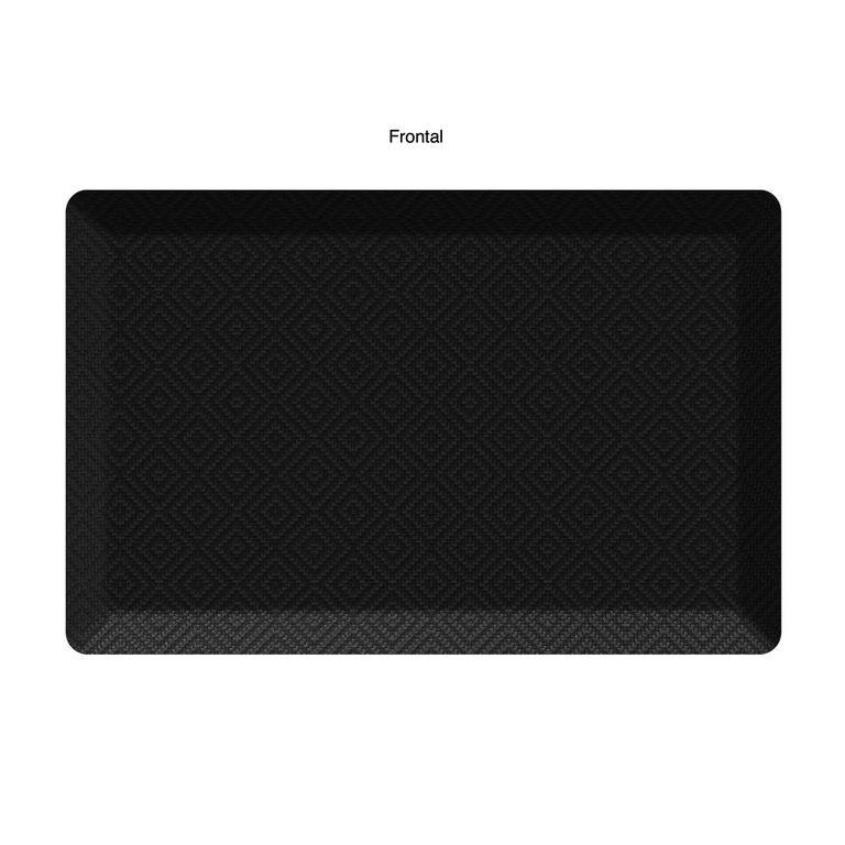 Limpiapies Plain 45x75 cm Cuero Gris