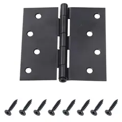 FIXSER - Bisagra 4x4" negro