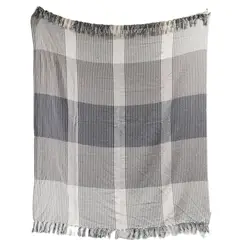 JUST HOME COLLECTION - Manta Woven Grisis 130X160 cm