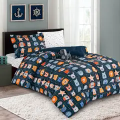 JUST HOME COLLECTION - Combo 1.5 plazas Combo Multicolor