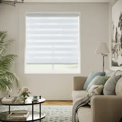 JUST HOME COLLECTION - Cortina Roller Dúo Blanco