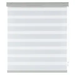 JUST HOME COLLECTION - Cortina roller dúo blanco