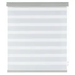 JUST HOME COLLECTION - Cortina roller dúo blanco