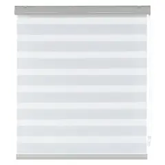 JUST HOME COLLECTION - Cortina roller dúo blanco