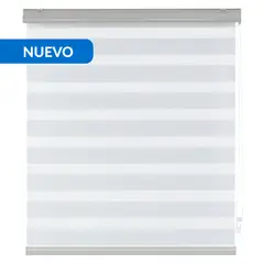 JUST HOME COLLECTION - Cortina roller dúo blanco