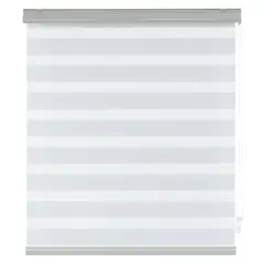 JUST HOME COLLECTION - Cortina roller dúo blanco