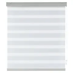 JUST HOME COLLECTION - Cortina roller dúo blanco
