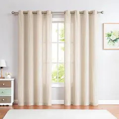 JUST HOME COLLECTION - Cortina Set cortina 140x220 cm Natural