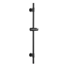 SENSI DACQUA - Barra Ducha 66 cm Ajustable Negra