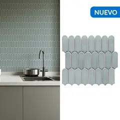 HOLZTEK - Malla Pluma Menta 28X29,6 0,8M2