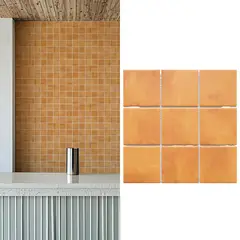 HOLZTEK - Mosaico Malla Square Cotto 30X30 0,09M2
