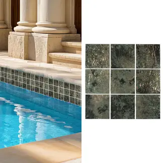 HOLZTEK - Mosaico Malla Pool Xl Gris 30X30 0,09M2