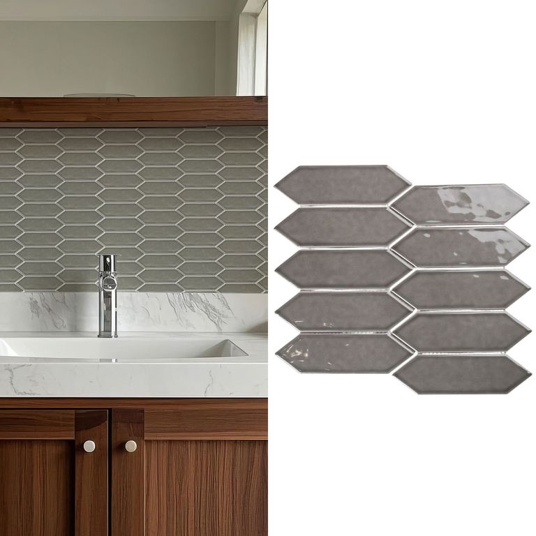 Mosaico Malla Lux Gris 29,3X32,4 0,09M2