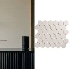 HOLZTEK - Malla Hex Beige Mt 32,5X28,2 0,09M2