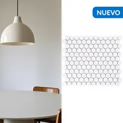 HOLZTEK - Malla Hex Xs Blanco 26X30 0,08M2