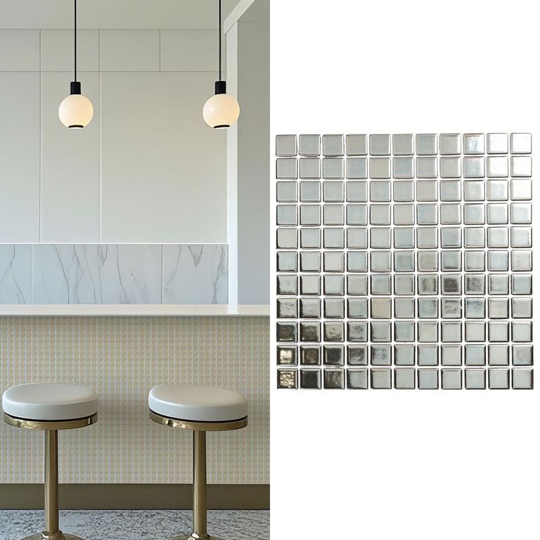 Mosaico Malla Metalico 30,2X30,2 0,09M2