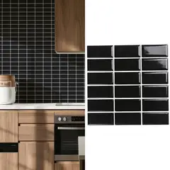 HOLZTEK - Malla Brick Bis Negro 29,5X29 0,08M2