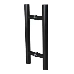 FIXSER - Manillon H acero inoxidable 65 cm negro