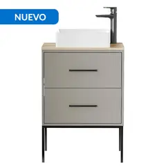 SENSI DACQUA - Mueble Baño ISLANDIA Taupe 60x52x46 cm