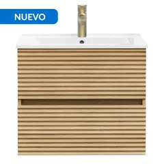 SENSI DACQUA - Mueble Baño DINAMARCA madera 60x52x46 cm