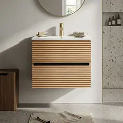SENSI DACQUA - Mueble Baño DINAMARCA madera 60x52x46 cm