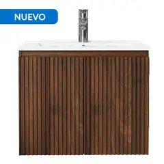 SENSI DACQUA - Mueble Baño Lagos Café 60x46x50 cm